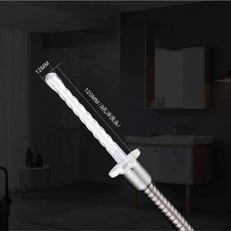 1шт силиконовый биде домашняя клизма анальный душ для мытья анальный душ биде клизма анальный душ для мытья анальный душ