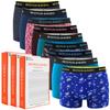 Scotch&Soda Bokserki Męskie 9 Sztuk Bawełna Paski Wzór Kolor Mix Rozmiar Xl