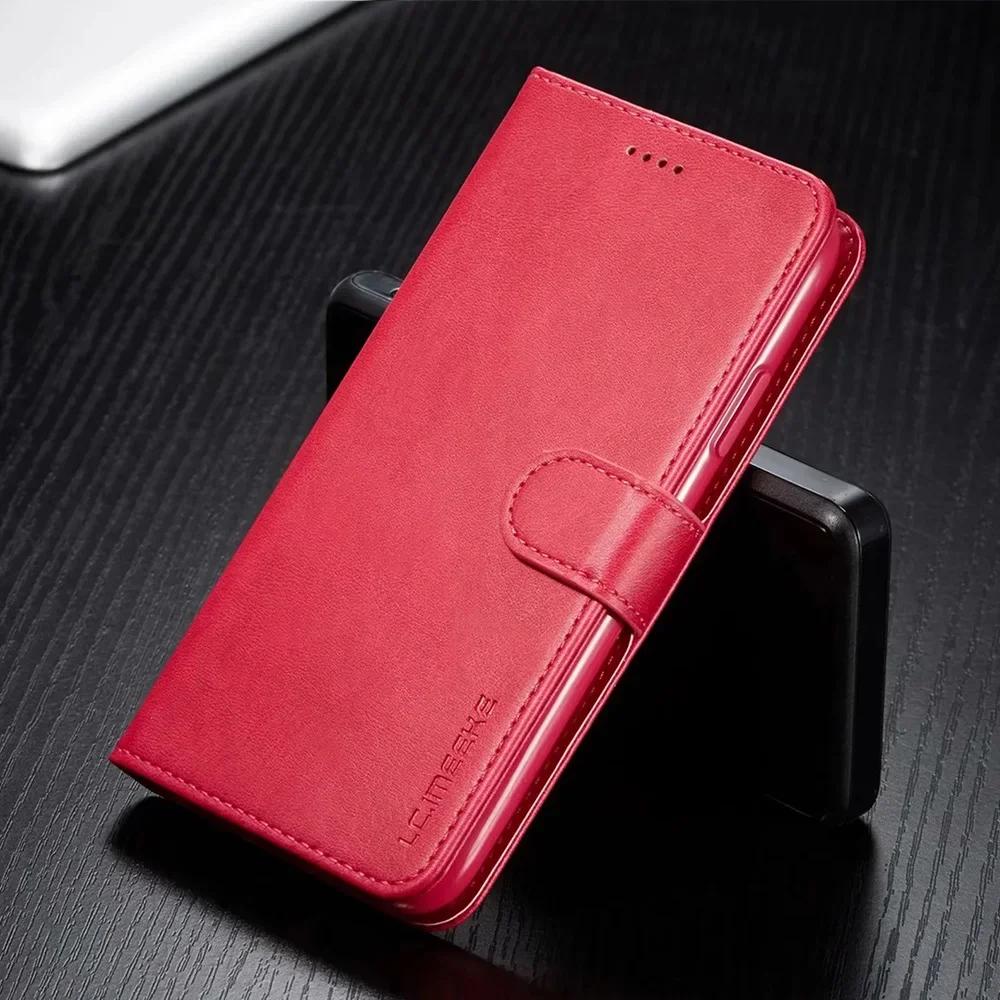 Кожаный чехол-кошелек для IPhone Air 17 16 15 14 13 12 Pro Max Mini 11 XS XR SE 2020 Plus 5S 16e Роскошная книжка с отделениями для карт