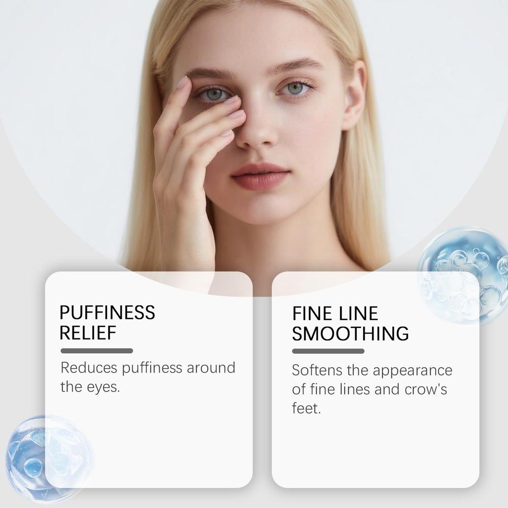Viareline moisturizing eye mask moisturizes and softens the skin around the eyes, daily care, delicate, smooth and light eye mask 5pcs