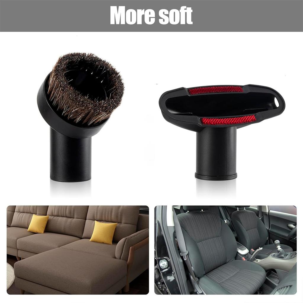 Набор из 8 насадок для обивки, щелевая насадка для пылесоса, набор аксессуаров для пылесоса, подходит для различных нужд в уборке