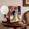 Disney Аладдин Жасмин Принцесса с Жемчугом Декорированный Набор 5D Искусственный Жемчуг Пазл Вышитый Домашний Декоративный Ручной Работы Подарок