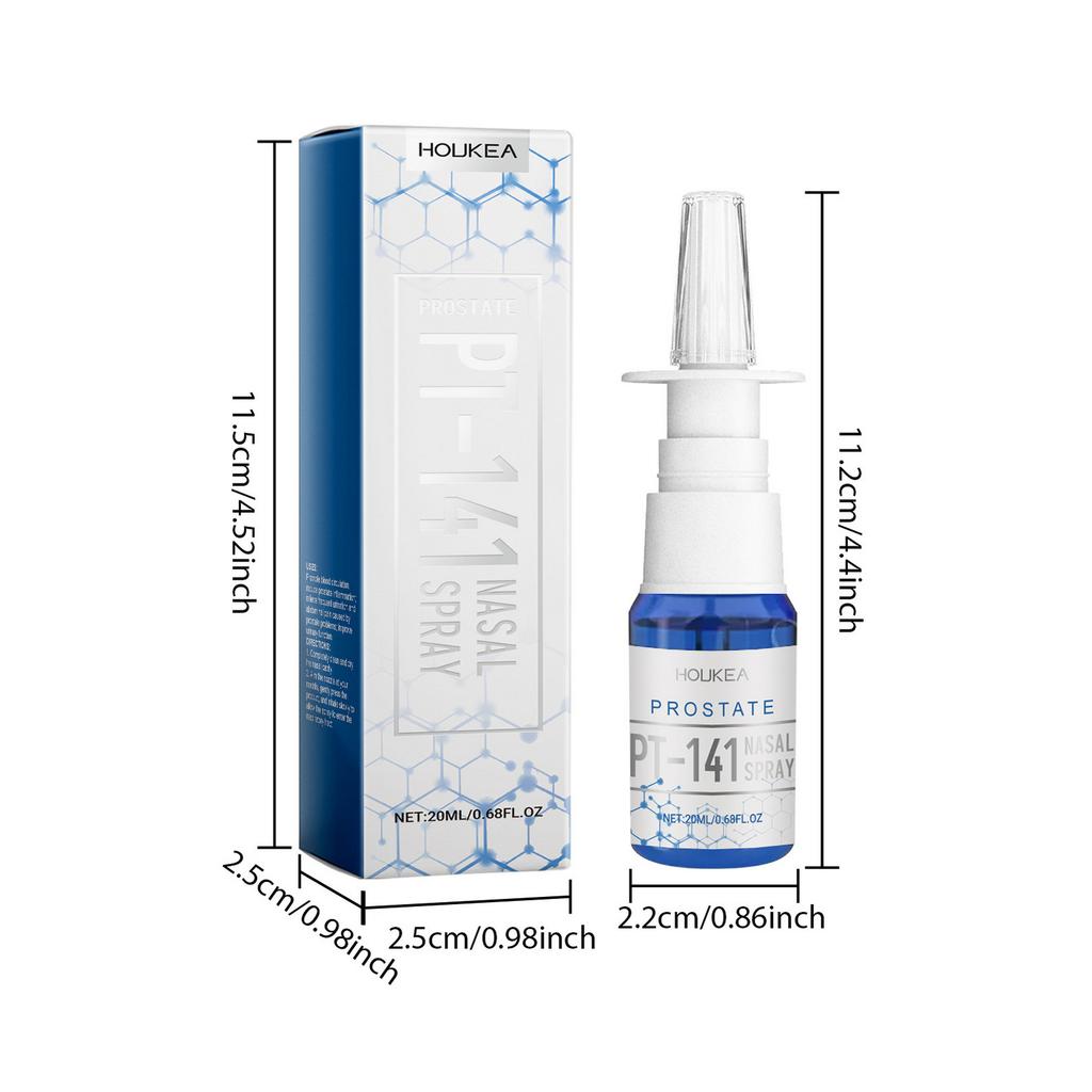 PT-141 Назальный Спрей Усиление Ревитализация Здоровье Простаты Спрей Помогает Поддерживать Ежедневную Жизненную Силу