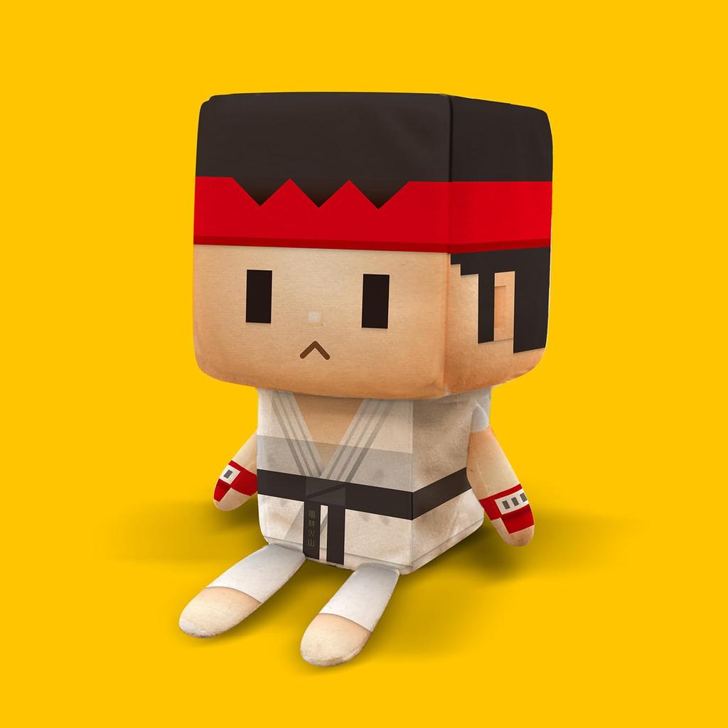 Capcom VOXENATION Plush Toy CAPCOM40th Street Fighter Ryu H160 x W80 x D80mm Made of polyester and cotton Approx.