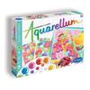 AQUARELLUM Большой Формат Набор для Раскрашивания Акварелью Набор Красок для Детей и Взрослых Книжка-раскраска и Аутентичный Японский Продукт - - Сделано во Франции