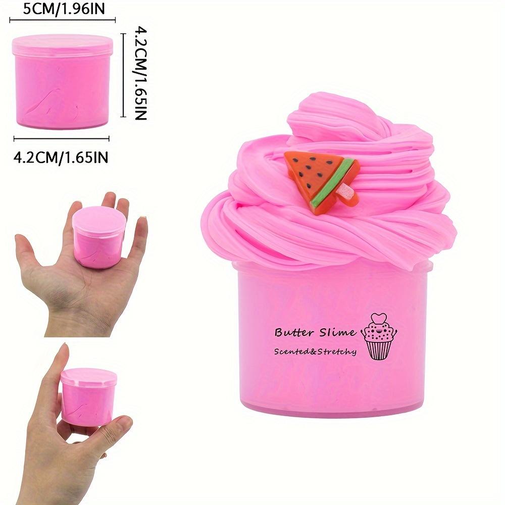 70 мл набор пушистых слаймов, ароматная масляная слизь, супер мягкая, нелипкая, эластичная полимерная слизь, подвески, игрушки, сувениры на день рождения, подарки