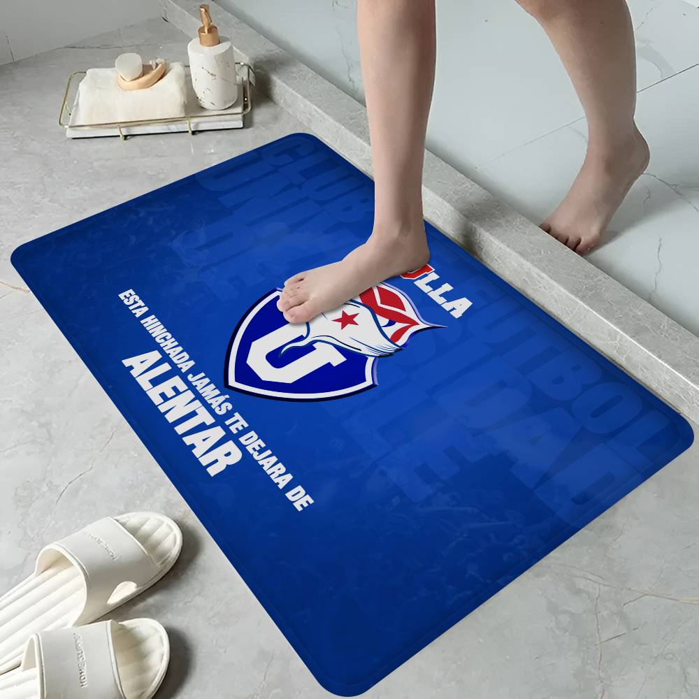 Chile U-University Logo Floor Mat Rectangle Anti-slip Home Soft Badmat Front Door Indoor Outdoor Mat Hotel Decor Mat