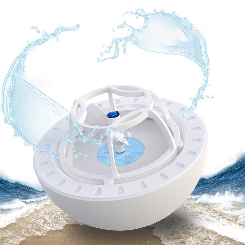 Portable Household Fruit and Vegetable Cleaning Machine, Electric Mini Dishwasher, Turbo Electric Wave Cleaner, USB Charging