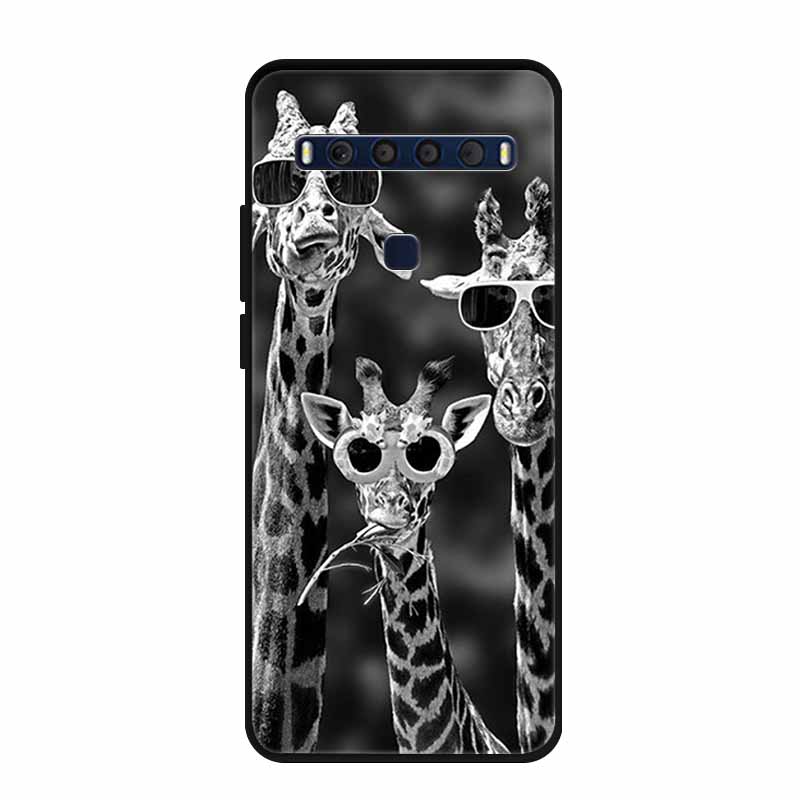 For TCL 10L Case Cool Fashion Silicone Soft TPU Phone Covers for TCL 10 Lite Case 10Lite Coque for TCL10L T770H T770B 4187U Bag