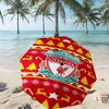 Зонт Liverpool F.C. с принтом, автоматическое открытие/закрытие - Портативный складной дизайн - Для ежедневного использования, путешествий/на улице - Подарок на день рождения