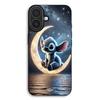 Case For iPhone 17 Stitch Moon Starry Night