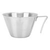 100ml 304 Stainless Steel Coffee Measuring Cup Portable Rustproof Metal Measuring Cup for Home Cafe