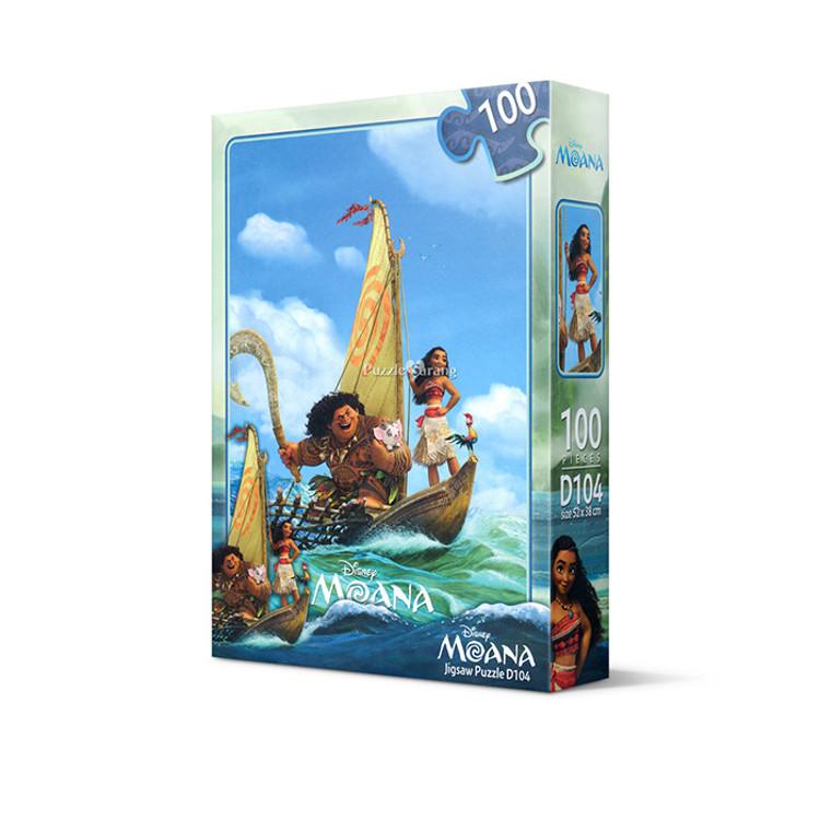Моана - Новый мир приключений (негабаритный) Пазл Disney Animation 100 деталей, популярный корейский пазл