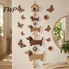 DIY Crochet Kit Garden Cascade Kit, Butterfly/Halloween/Flower/Bee/Bird/Dog Theme, Spring Hanging Ornament Handmade Wall Pendant for Crafts