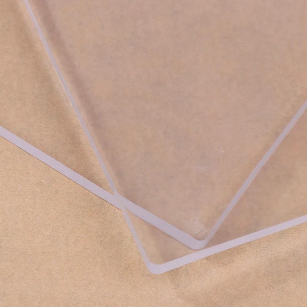 Прозрачная гелевая печатная пластина Силиконовый гель Искусство Прозрачная пластина Новая гелевая пластина Скрапбукинг Искусство