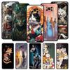 Чехол для телефона для Xiaomi Poco F7 F6 F5 F4 F3 X7 X6 X5 X4 X3 NFC M4 C51 C55 GT 5G Мягкий ТПУ Чехол Capas Животное Кот Татуировка Fundas Сумки