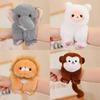 Тигр Животное Панда Кролик Плюшевый Хлопок в Ладоши Кольцо Браслет Кукла Украшение 23см