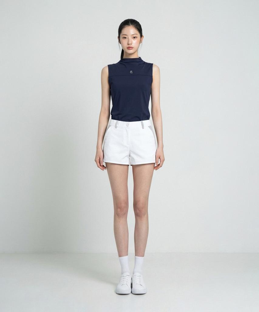 SLOUPLAY Slpl Ice Cool Shirred Sleeveless (Navy)