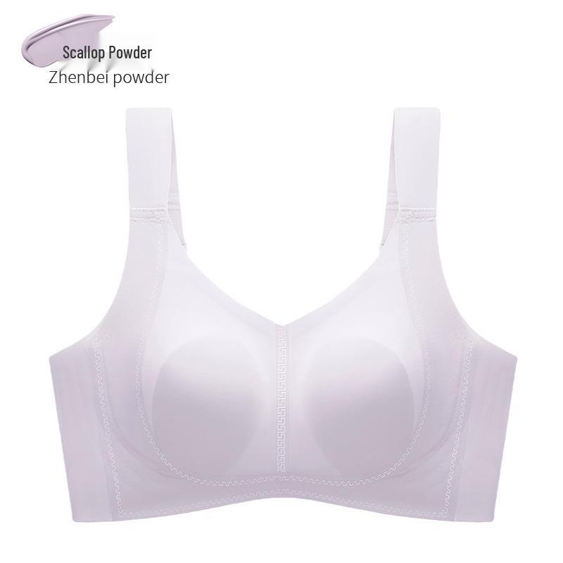 Высокоэластичный бесшовный бюстгальтер без косточек большого размера с ушками кролика