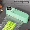 Mini Vacuum Sealer for Food Cordless Rechargeable Sealer Digital Display Food Preservation Vacuum Sealer Heat Sealer for Chip Bags