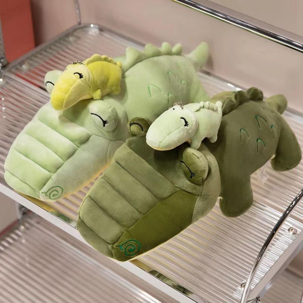 Cartoon Crocodile Plush Toy Pendant Hugging Pillows Crocodile Throw Pillows Kids Toy