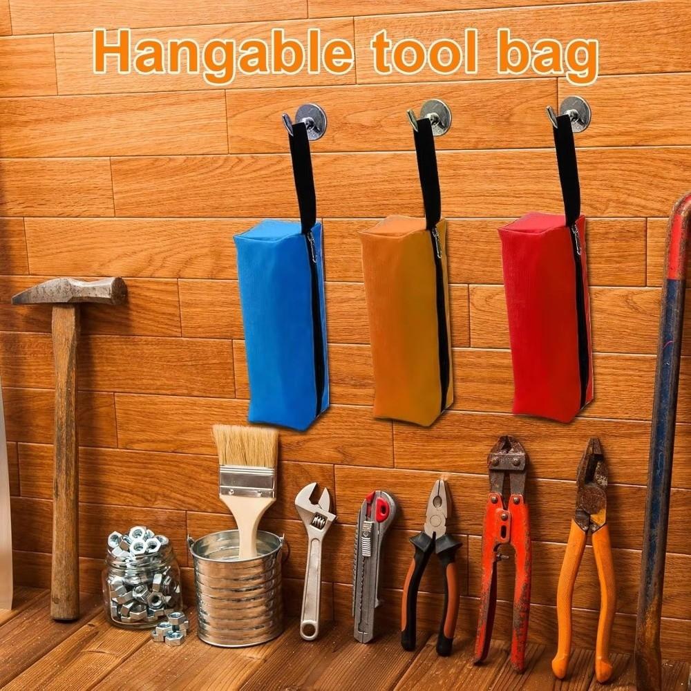 Zipper Tool Storage Bag Oxford Cloth Repair Bag Versatile Tool Pouch Service Tool Parts