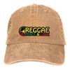 Reggae Music Peace And Love With Peace Symbol Baseball Caps Peaked Cap Rasta Flag Lion Sun Shade Hats for Unisex Women