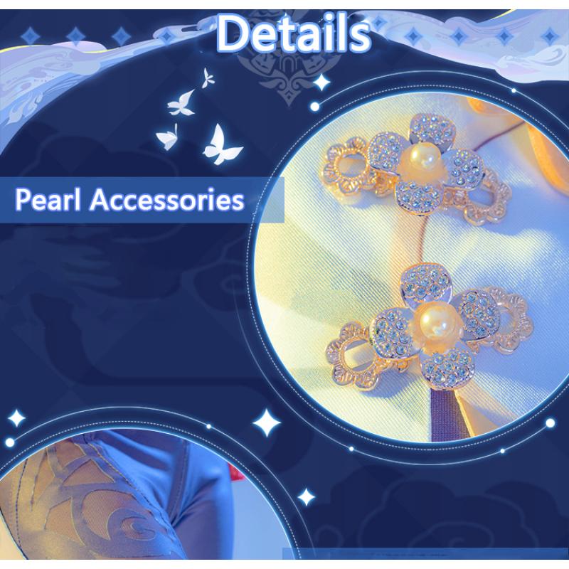 Костюмы для косплея Shenhe, аниме-фигурка, костюм на Хэллоуин для женщин, парик, сексуальный костюм, вечерние униформы, комбинезоны