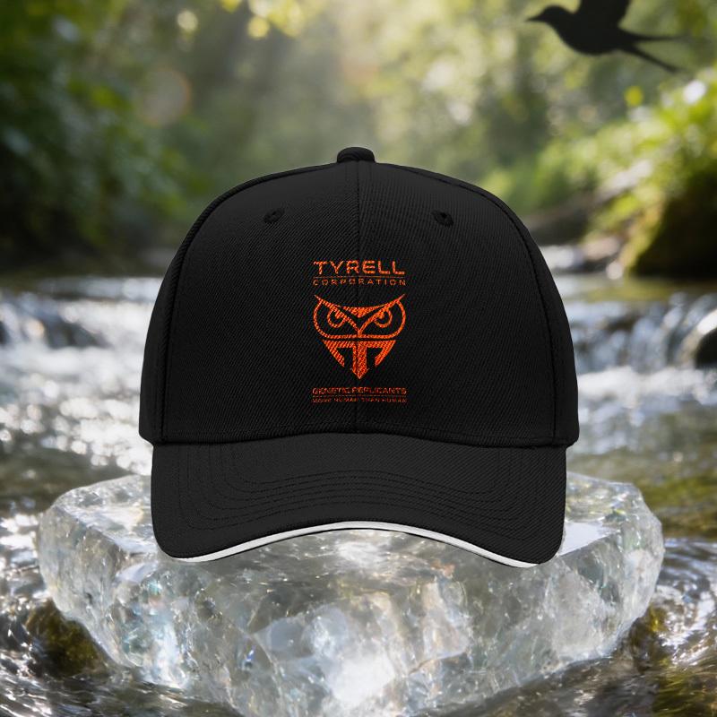 Tyrell Logo Baseball Cap for Men Women Adjustable Lightweight Unisex Outdoor Sun Hat with Iconic Logo Suitable for Travel