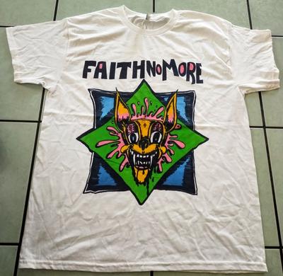 Футболка унисекс в классическом винтажном стиле группы Faith No More D178