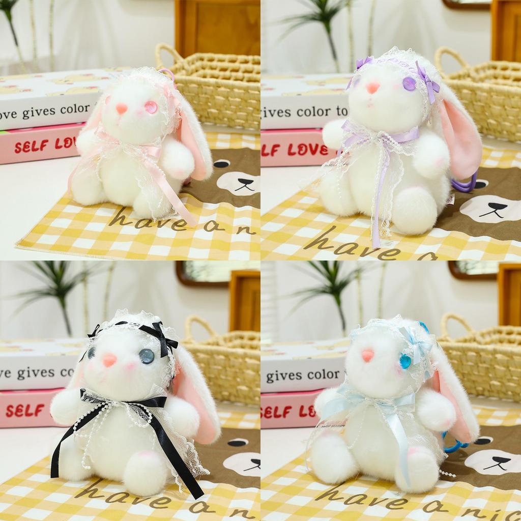 Cute Rabbit Plush Hanging Ornament For Women And Men Bag Accessories