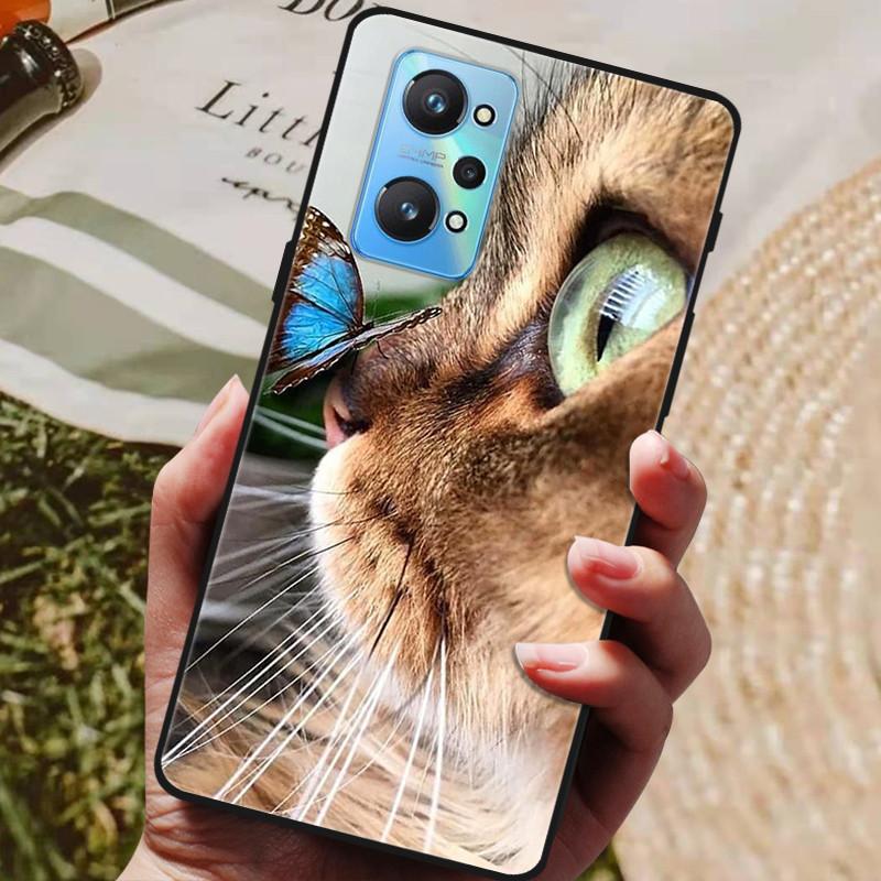 Чехол для Realme Q5 Pro Мягкий силиконовый задний чехол из ТПУ для чехлов телефона Realme Q5 RealmeQ5 Pro Q 5 Защитный модный чехол