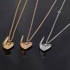 Love Heart Locket Pendants For Women Men Openable Po Frame Picture Necklace