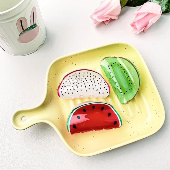 Women Clip Back Lemon Orange Watermelon Hair Head Hair Clamp Hair