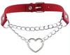 Sexy Red Heart Chain Necklace - Joy Jewels - Jewelry