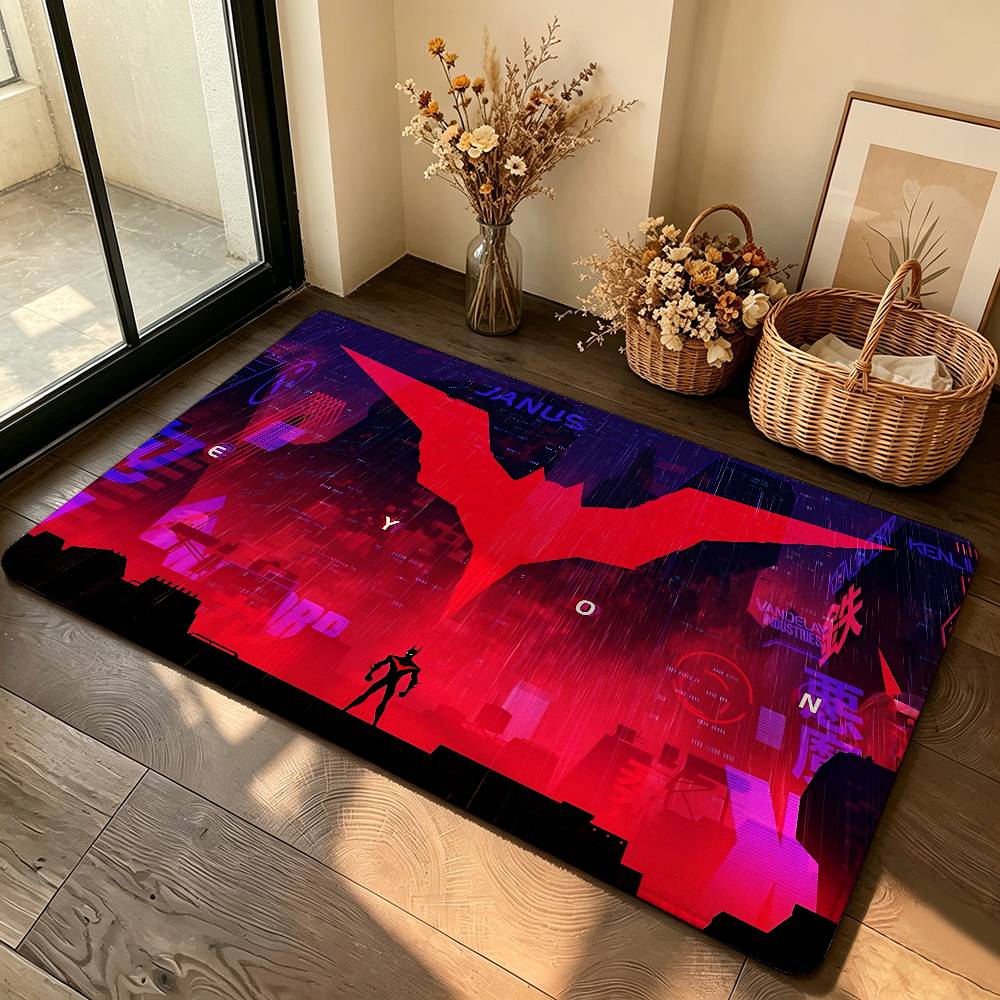 Cool B-BatmanS Classic Carpet Bathroom Anti-slip Mat Door Mat Home Decoration Mat Entrance Door Mat Scratch-resistant Door Mat