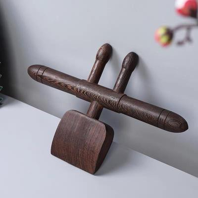 Эргономичная деревянная массажная палочка в виде куриного крылышка для меридианной и акупунктурной терапии всего тела