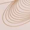 Simple And Fashionable Multi-layer Tassel Chain Chest Chain Sexy Exaggerated Bikini Halter Neck Body Chain For Women