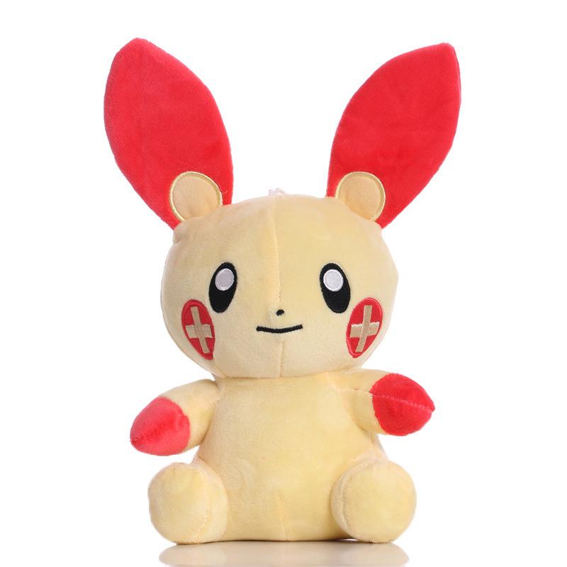 20cm Anime Pokémon Horsea Charizard Plush Toy Bewear Spheal Poliwag Sylveon Doll Mudkip Pikachu Plushie Children's Gifts