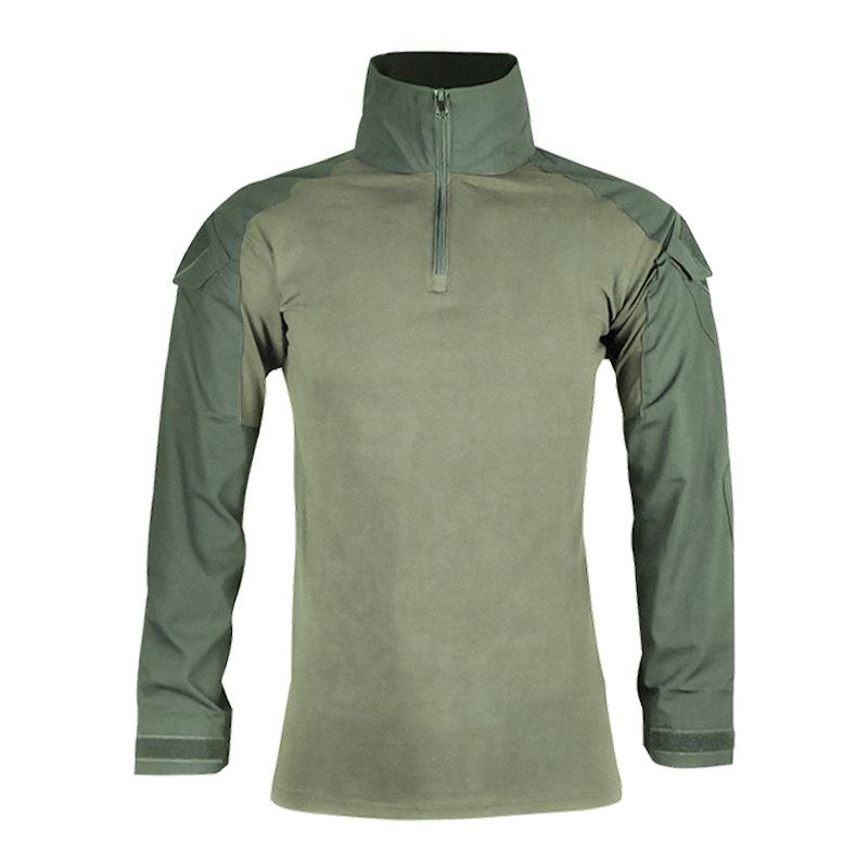 Рубашки с длинным рукавом CP Рубашка Рипстоп Хлопок Тренировочный Камуфляж Уличные Футболки Мужская Одежда