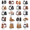 Horse Western Stirrups Saddle Tack Floral Handmade Tooled Leather Covered Pair
