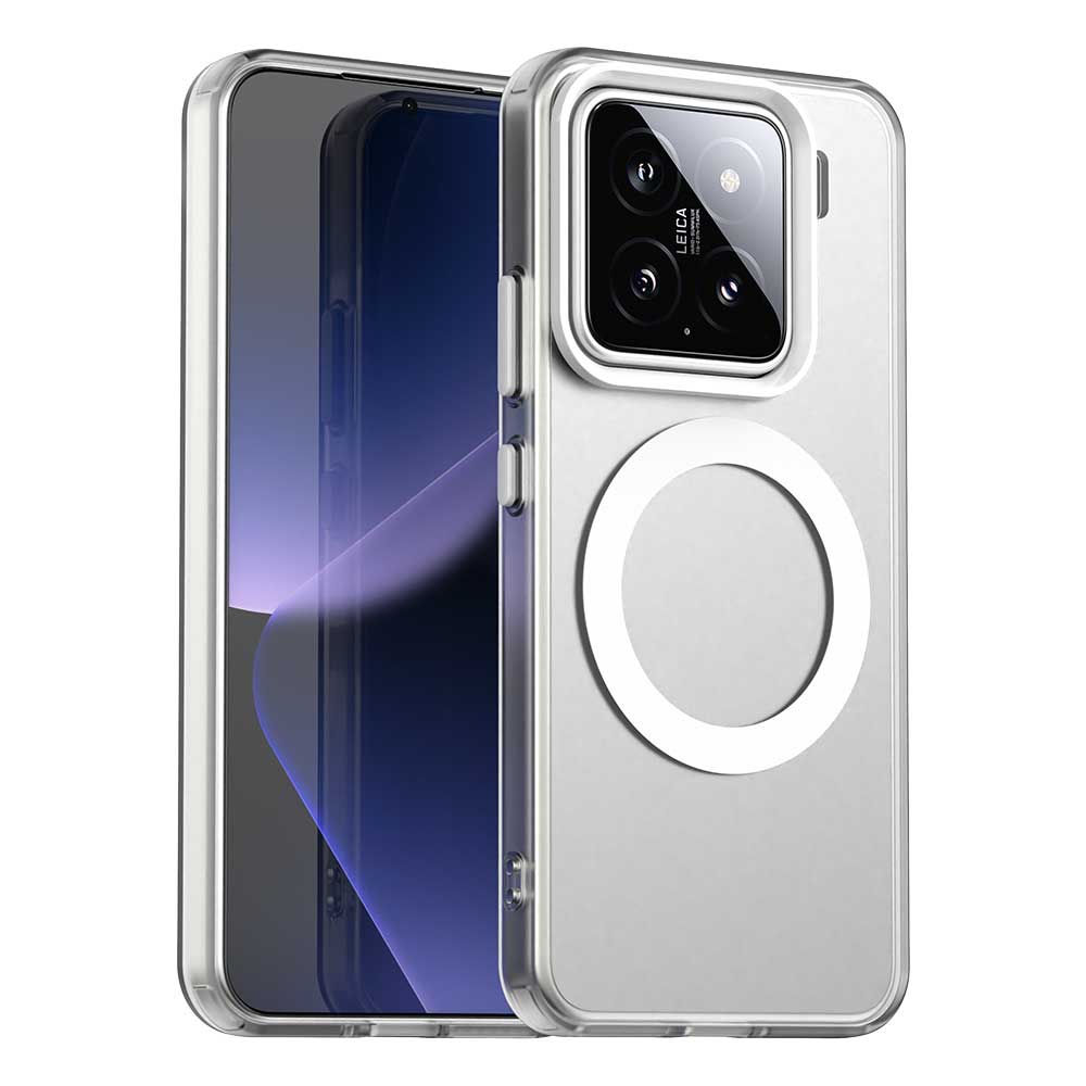 For Xiaomi 15 Pro Case Magnetic Case Skin Touch Matte Anti Drop TPU+PC Phone Back Cover