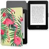 Kwmobile Чехол для Amazon Kindle Paperwhite с автосном и из ПУ светло-зеленый - Спящий режим для электронной книги, Кожа, Розовый/Зеленый/Светлый