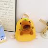 Adorable Mini Capybara Backpack For Kids Breathable Canvas Cute Design For Preschoolers