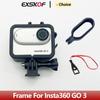 Для Insta360 GO 3 Frame Cage защитный корпус чехол с креплением «холодный башмак» для экшн-камеры Insta360 GO 3 аксессуары