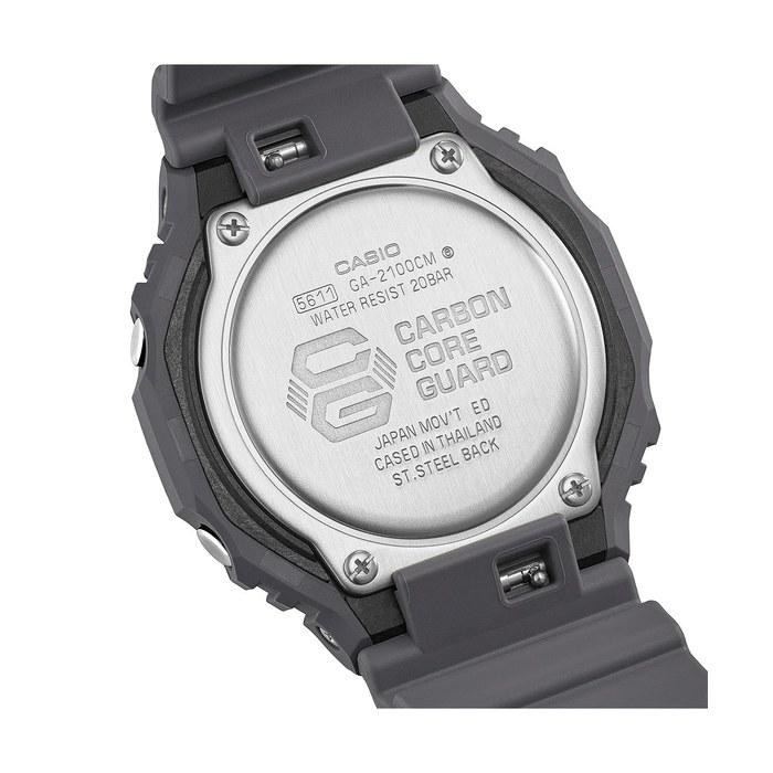 Casio Часы G-Shock Серия 2100 Камуфляж GA-2100CM-8AER Черный 145-215 мм