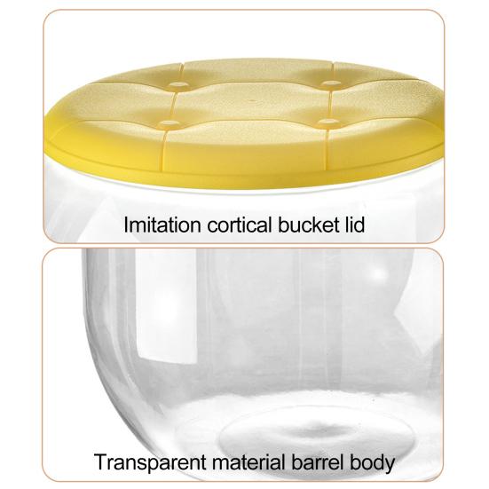 Ящик для хранения чучел животных Органайзер Большая вместимость Прозрачный дизайн Пылезащитный чучела животных