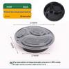 Disposable Multi-Compartment Food Containers with Lids