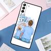 Мама Дочь Девочка Сын Папа Чехол Для Samsung Galaxy S23 S22 S24 Ultra Note 20 S20 S21 FE S9 S10 Note 10 Plus Задняя Крышка