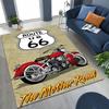3D ретро ковер Route 66 Америка Историческая Мать-дорога для спальни, гостиной, дивана, дома, коврик для прихожей, Декор, Большой детский нескользящий коврик для пола
